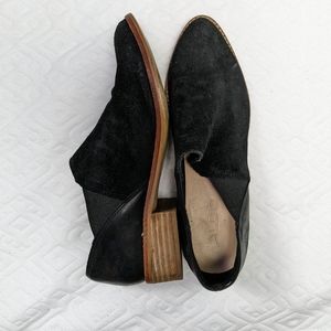 Aldo Black Sued Mules Clogs Booties